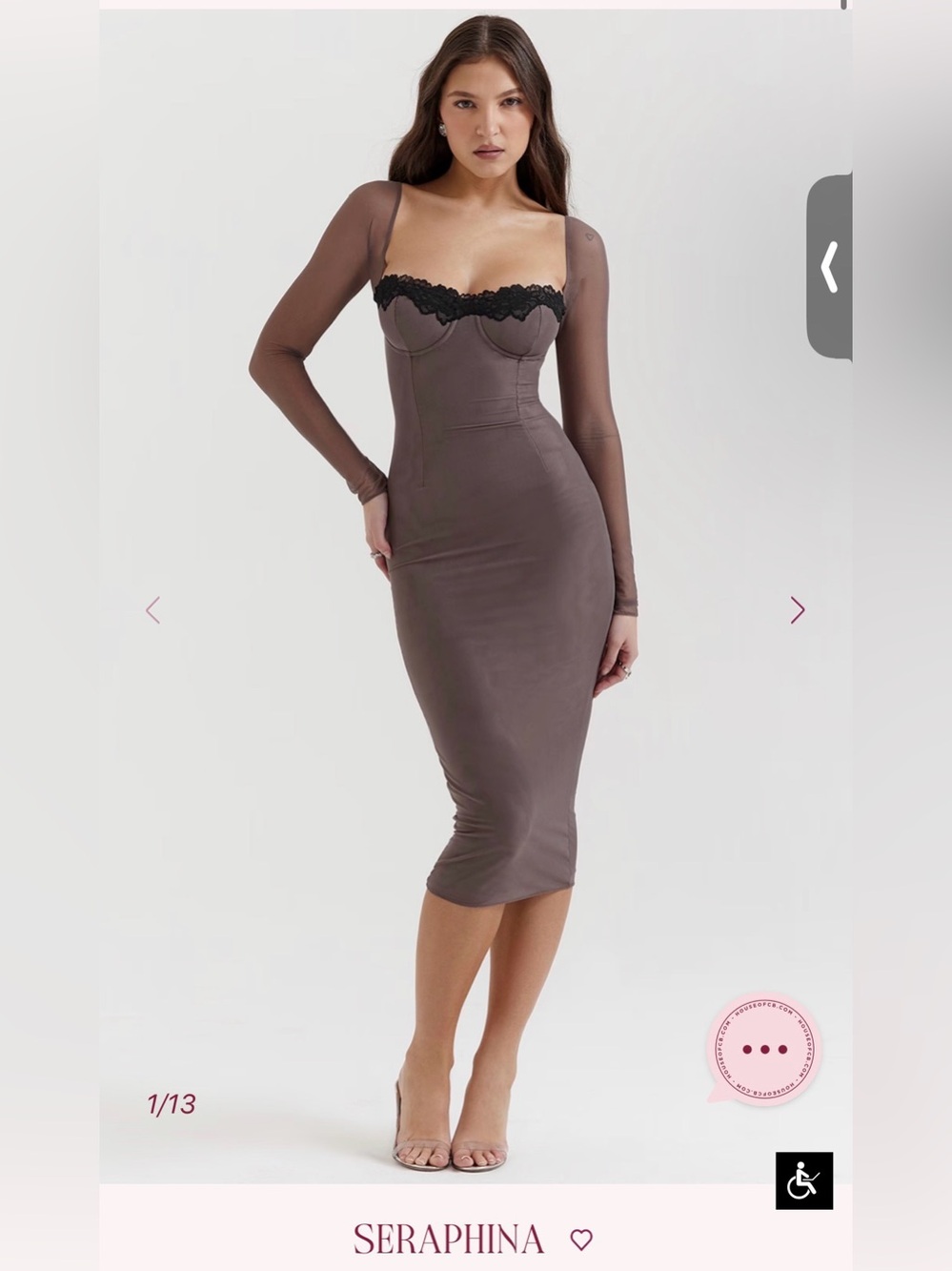 House of CB Seraphina Midi Dress